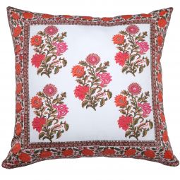 Sanya-Riyad Reversible Euro - Pink/Orange